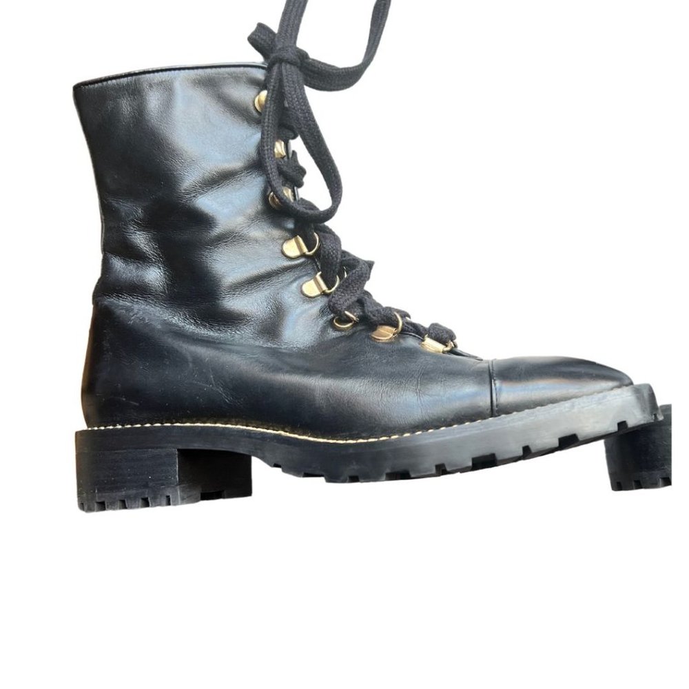 stuart weitzman combat boots sale
